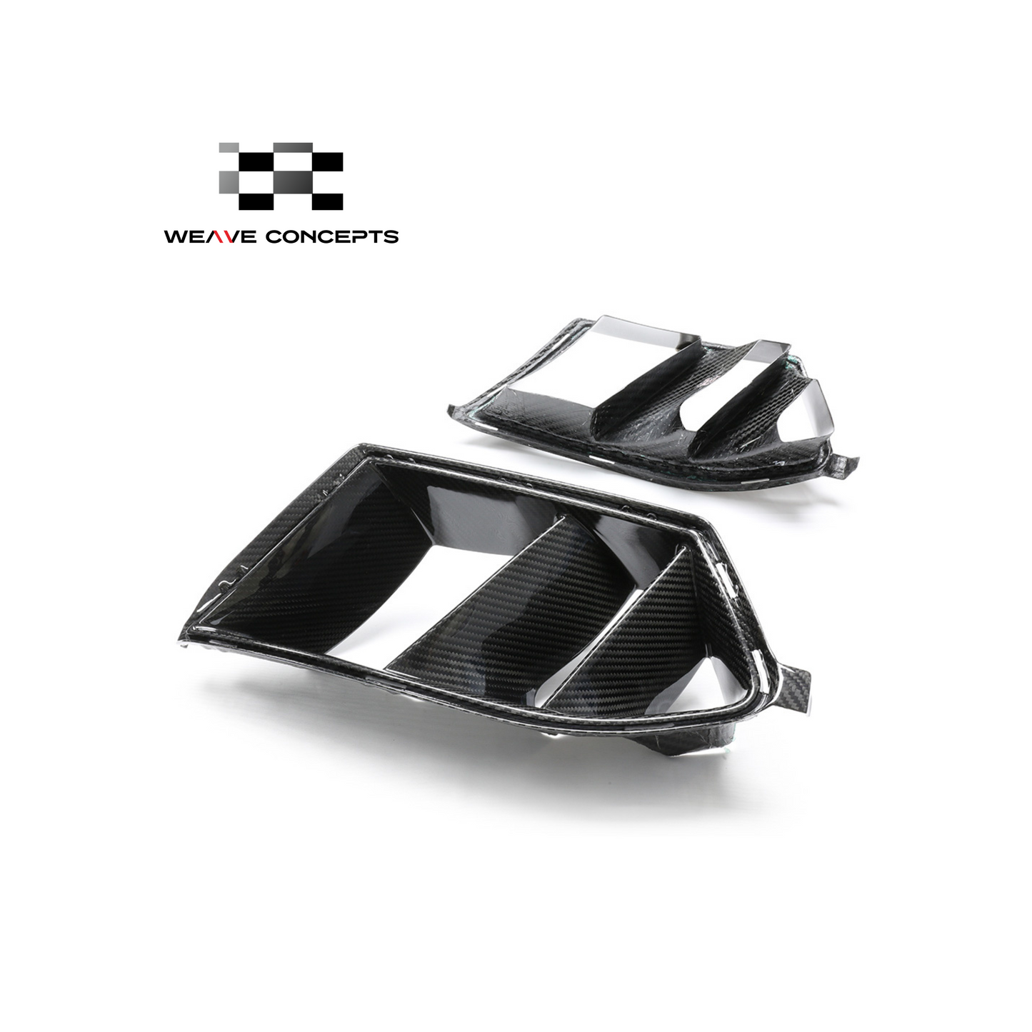 G8X M3/4 Dual Slat Carbon Fiber Front Air Duct