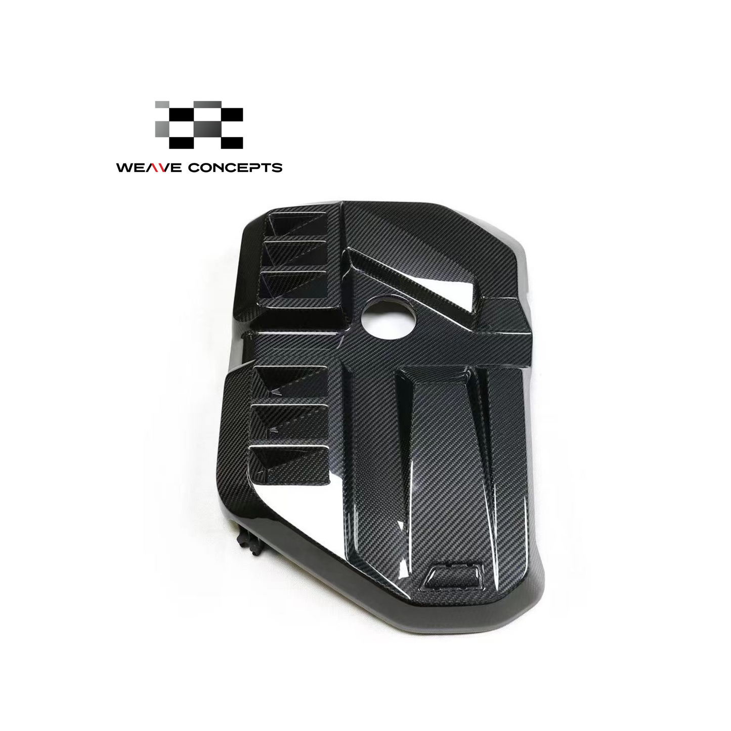 Premium DRY Carbon Fiber Engine Cover for BMW G82 G80 G87 M4 M3 M2