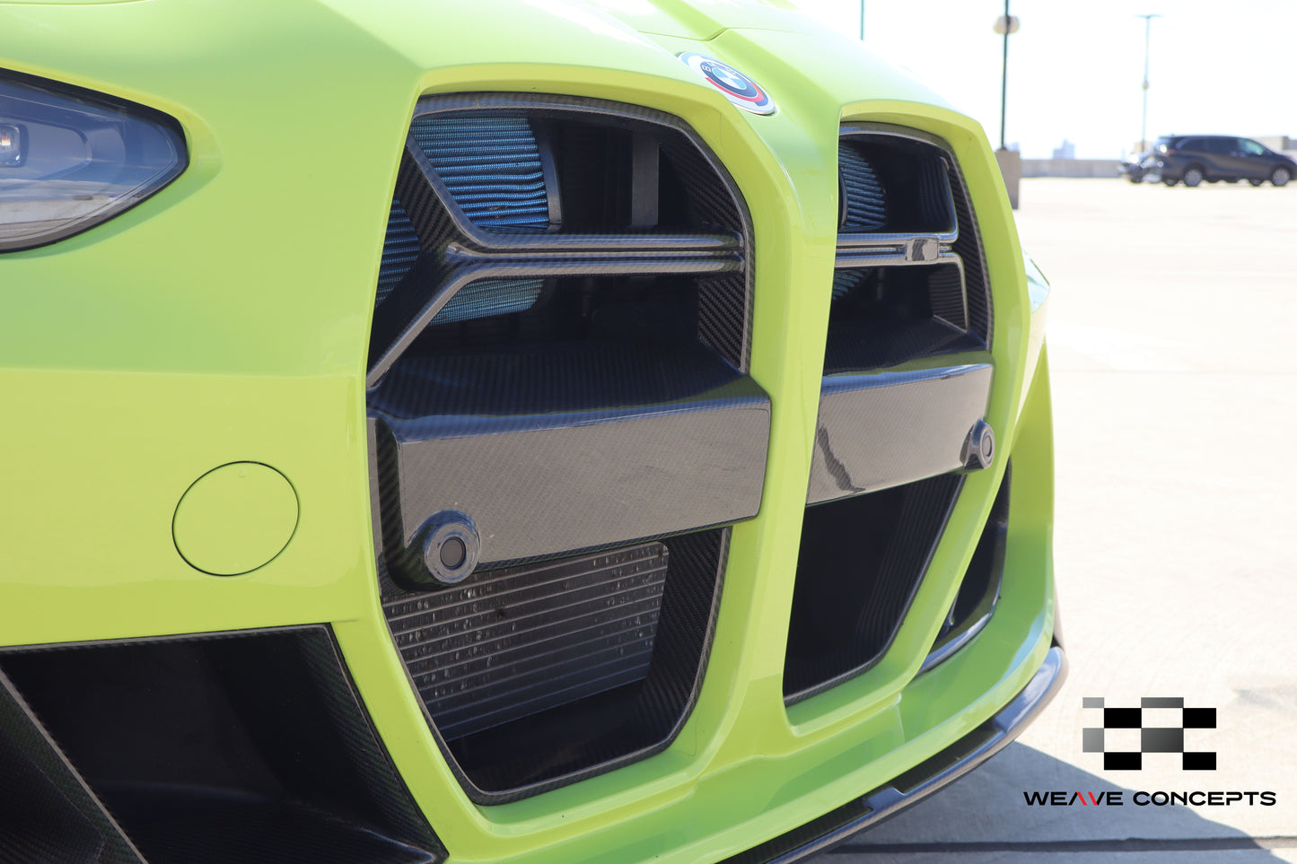 Weave Concepts V Style Dry Carbon Fiber Front Grille