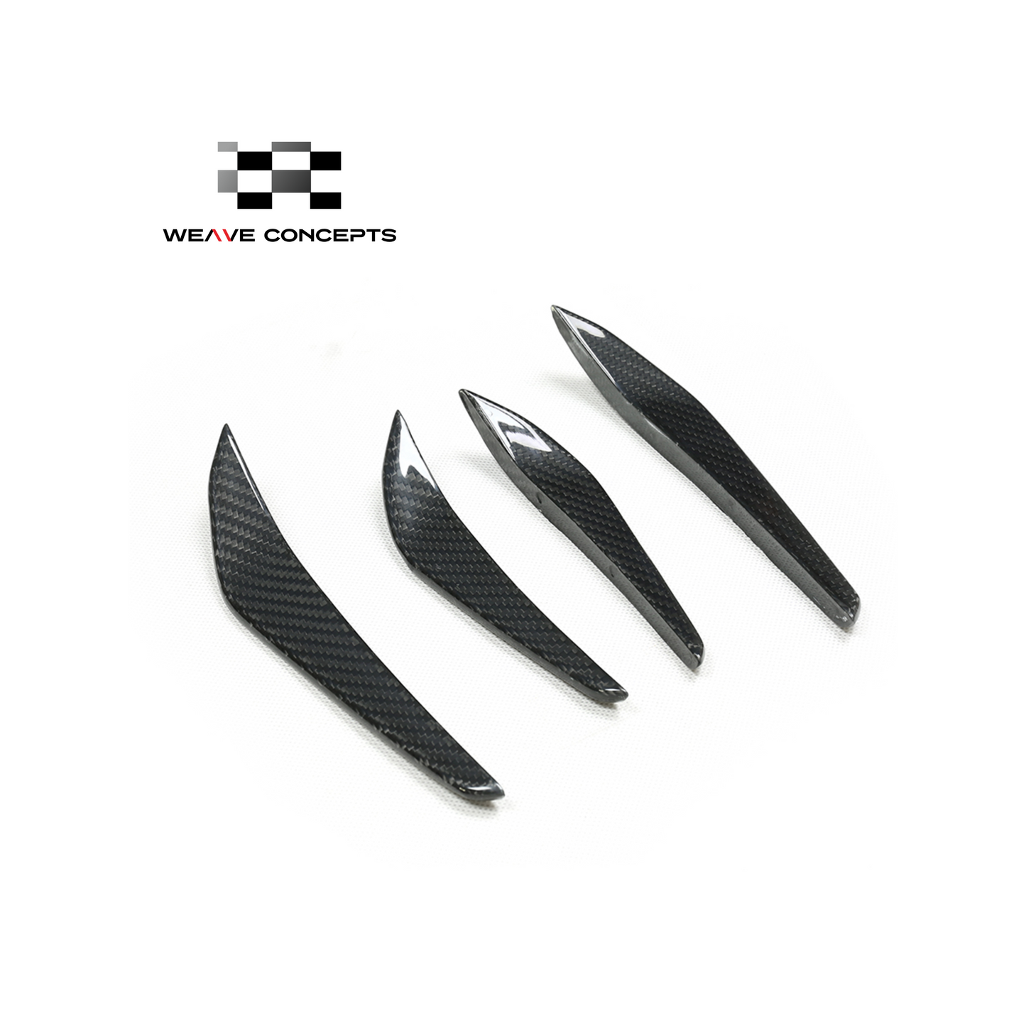 Weave Concepts DRY Carbon Fiber M Performance Aero Canard Set for BMW G82/G83 M4 & G80 M3