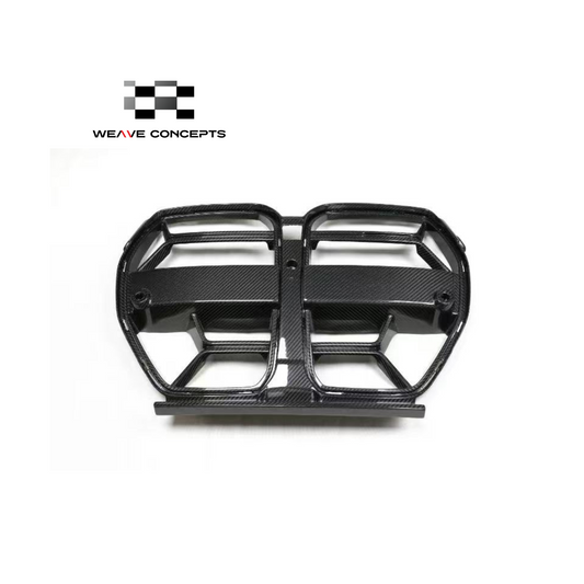 Weave Concepts DRY Carbon Fiber CSL style Front Grille for BMW G82/G83 M4 & G80 M3 (Non-ACC)