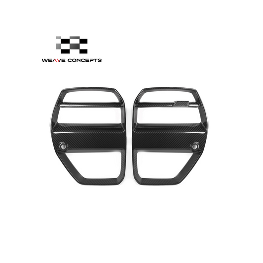 Weave Concepts V Style Dry Carbon Fiber Front Grille